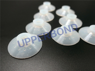 एचएलपी 2 पैकर के लिए सफेद रंग नरम गोल रबड़ सक्शन बाउल स्पेयर पार्ट्स