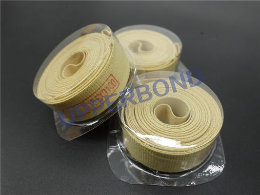 खरीदें सिगरेट बनाने की मशीन के लिए Aramid Fiber Garniture टेप ट्रांसमिशन बेल्ट ऑनलाइन निर्माण