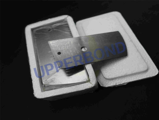 132 * 60 * 0.2 एमएम लंबी ब्लेड वाली सिगरेट मशीन चाकू की पहली कटिंग प्रक्रिया ऑटोमैटिक सिगरेट मेकर पेसिम 8000 के लिए