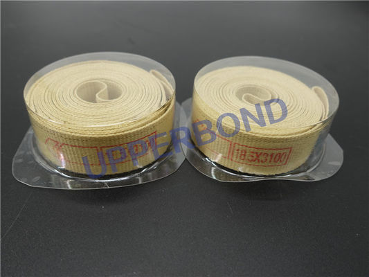 उच्च अस्थिभंग शक्ति प्रबलित पीले गार्नरशिप टेप 100% Aramid
