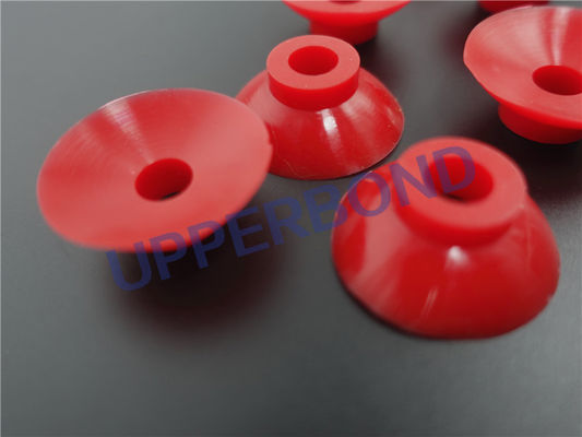 एचएलपी पैकिंग मशीन पार्ट्स सॉफ्ट रबर रेड कलर सक्शन बाउल
