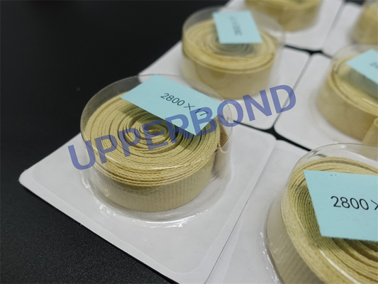 सिगरेट मशीन के लिए MK8 Aramid Garniture टेप 2800x21 लिनन टेप